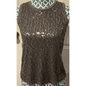 J Crew sequined tank top size xxsmall